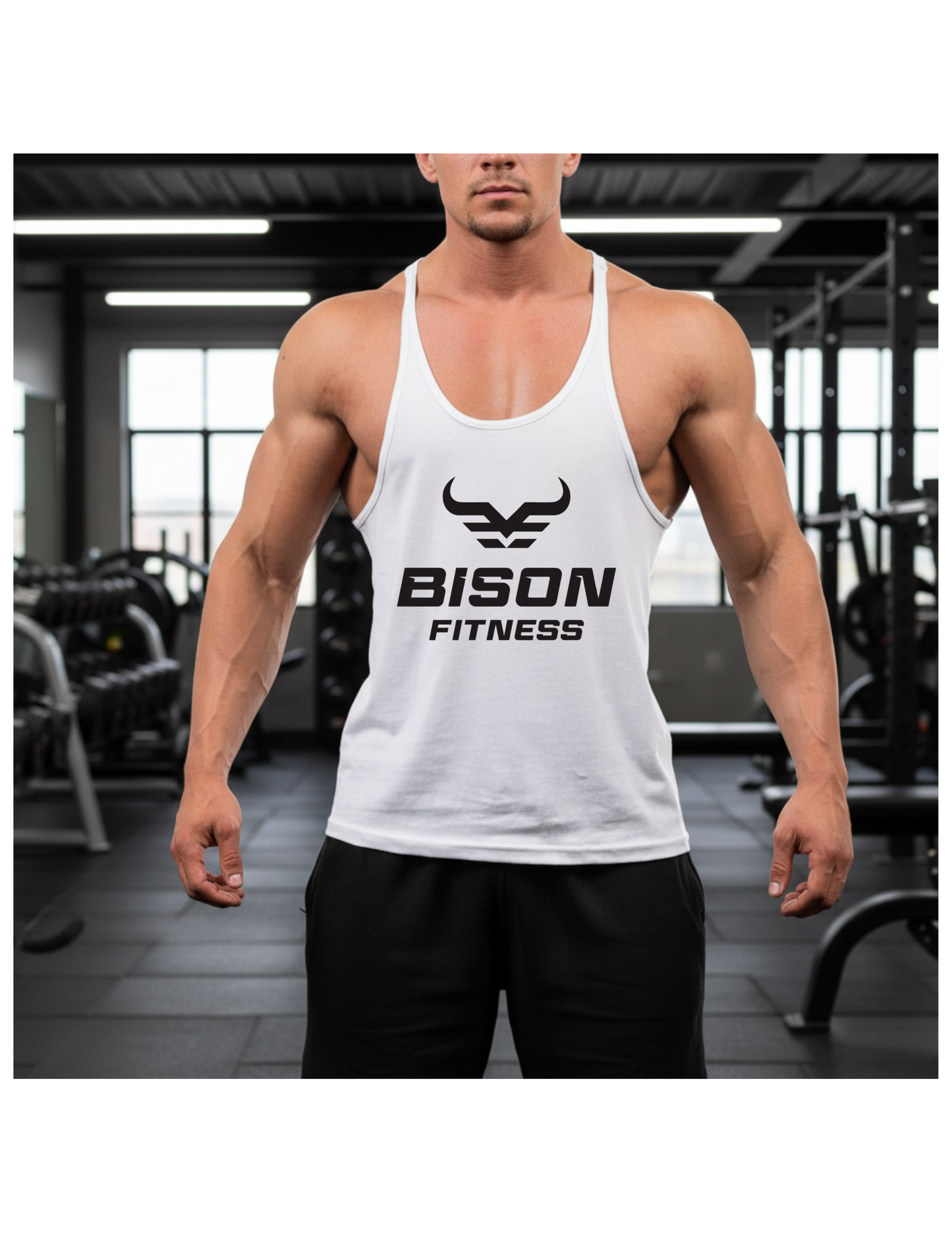 Bison Fitness Stringer Tank